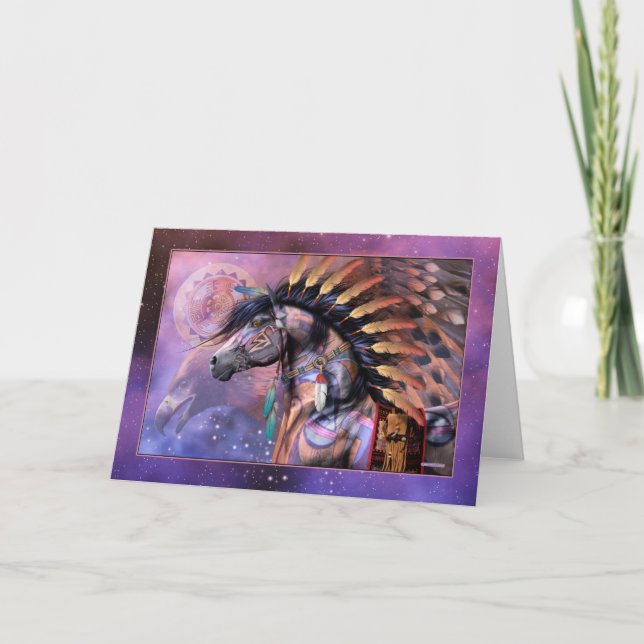 Tarjeta Shaman Notecard (Anverso)