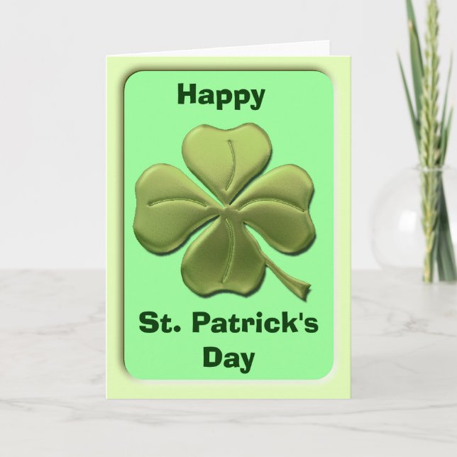 Tarjeta Shamrock (Anverso)