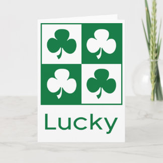 Tarjeta Shamrock