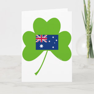 Tarjeta Shamrock-Australia