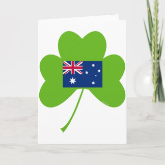 Tarjeta Shamrock-Australia