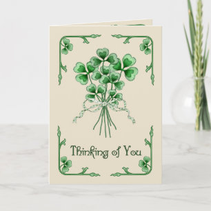 Tarjeta Shamrock Bouquet