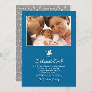 Tarjeta Shana Tova Peace Dove Rosh Hashanah