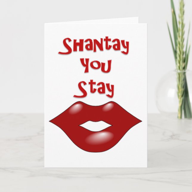 Tarjeta Shantay se queda / Sashay Away (Anverso)