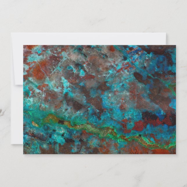 Tarjeta Shattuckita (Anverso)