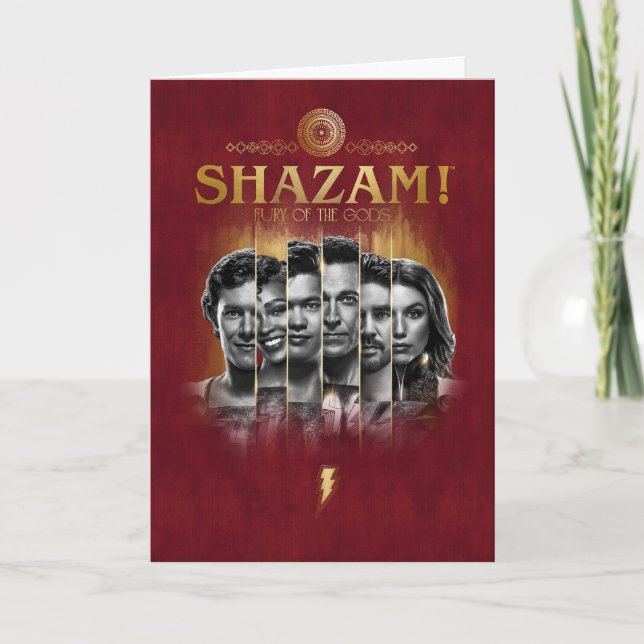 Tarjeta ¡SHAZAM! Furia de los dioses | Barras fotográficas (Anverso)