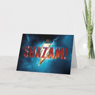 Tarjeta ¡SHAZAM!   Logotipo teatral