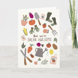 Tarjeta Shear Awesome Dad