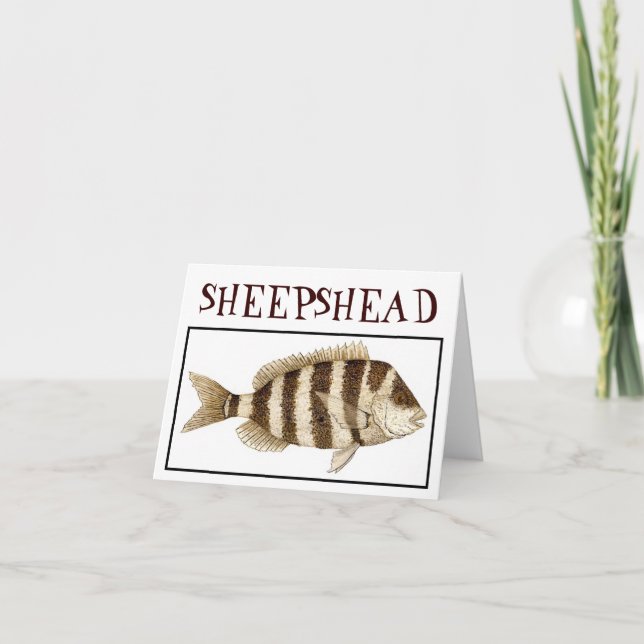 TARJETA SHEEPSHEAD (Anverso)