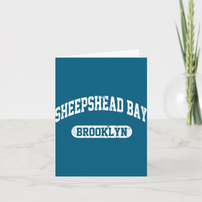 Tarjeta Sheepshead Bay Brooklyn _1  (Anverso)