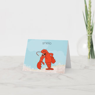 Tarjeta Shello Lobster