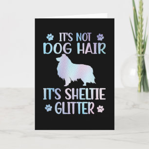 Tarjeta Sheltie Lover Shetland Sheepdog Owner Sheltie Mamá