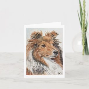 Tarjeta Sheltie Notecards