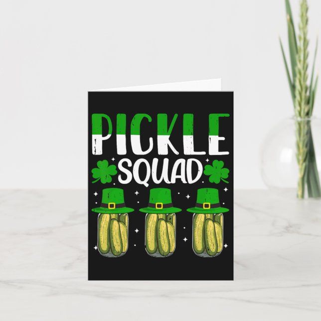 Tarjeta Shenanigans Pickle Squad St Patricks (Anverso)