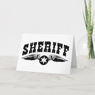 Tarjeta Sheriff