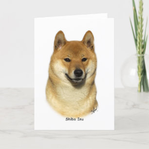 Tarjeta Shiba Inu