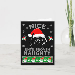 Tarjeta Shih Tzu Niza Hasta Que Se Demostraron Navidades F