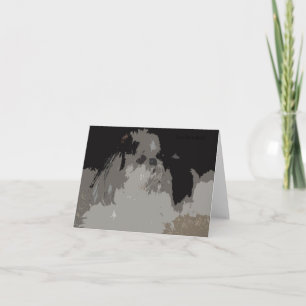 Tarjeta Shih Tzu Notecards
