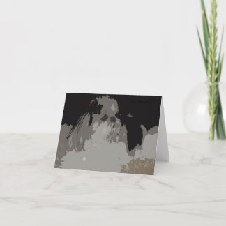 Tarjeta Shih Tzu Notecards
