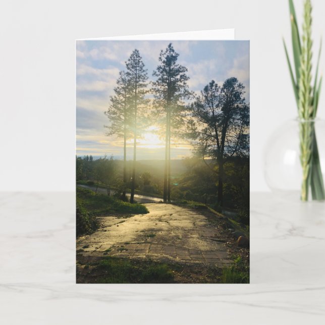 Tarjeta Shining Hope - Folded Greeting Card (Anverso)