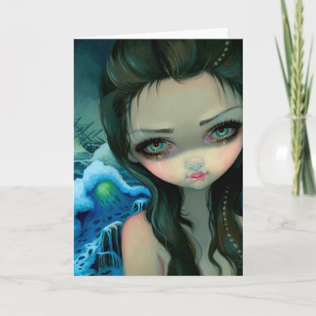 Tarjeta "Shipwreck Siren" Greeting Card (Anverso)