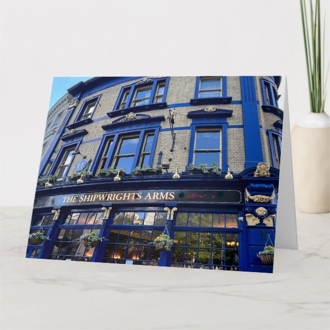Tarjeta Shipwrights Arms Pub London (Anverso)