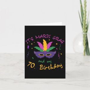 Tarjeta Shir, la celebración del carnaval del Mardi Gras e
