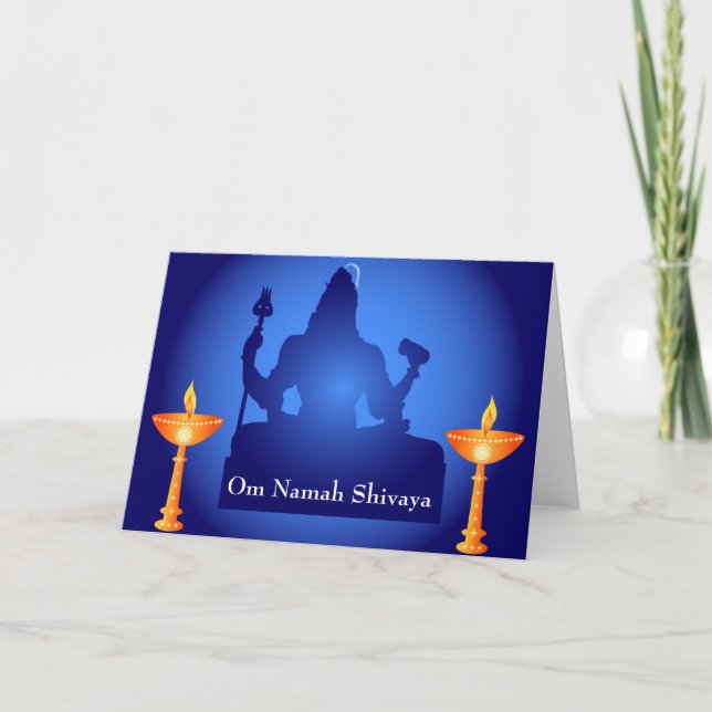 Tarjeta Shiva - El Dios Indio (Anverso)