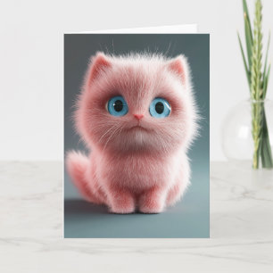 Tarjeta Shmu - La gatita rosa
