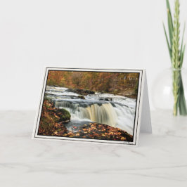 Tarjeta Shohola cae en otoño