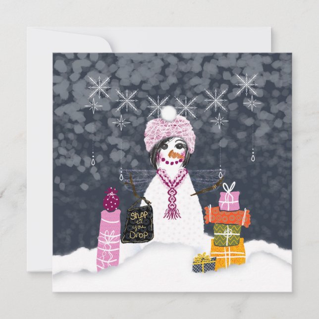 Tarjeta Shop N Drop Holiday Card (Anverso)