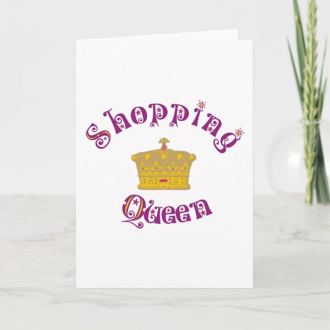 Tarjeta shopping reina de inglaterra (Anverso)