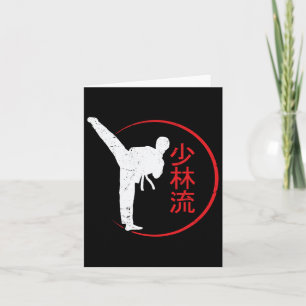 Tarjeta Shorin Ryu Karate es el mejor arte marcial desde 1