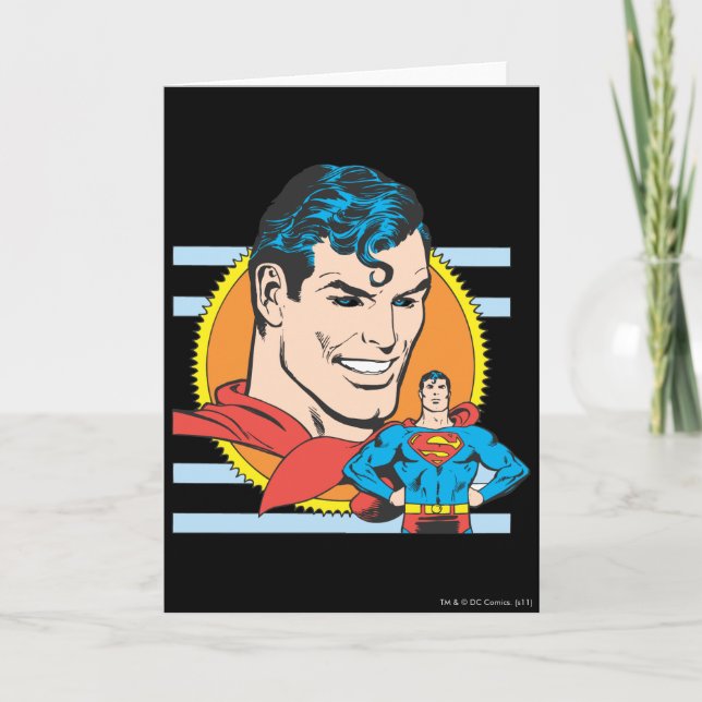 Tarjeta Shot de Superman Head (Anverso)