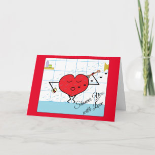 Tarjeta Shower You with Love: Blank