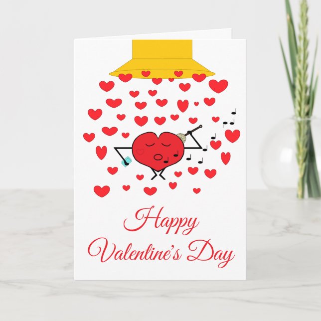 Tarjeta Shower you with Love White Valentine's Edition (Anverso)