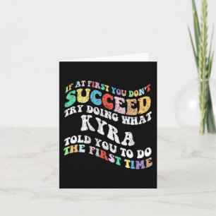 Tarjeta Si al principio no lo logras, prueba a hacer lo qu