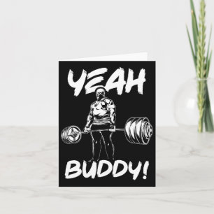 Tarjeta Sí Buddy - Ronnie Coleman Bodybuilding Gym Motiv