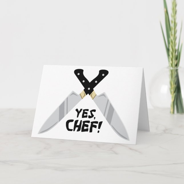 Tarjeta Sí Chef (Anverso)