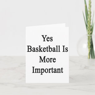 Tarjeta Sí, El Baloncesto Es Más Importante