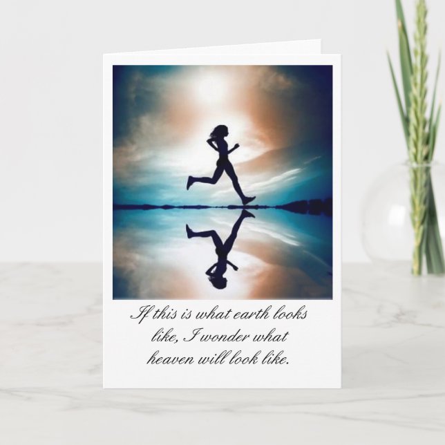 Tarjeta Si esto es lo que parece la tierra… (Anverso)