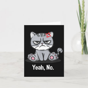 Tarjeta Sí Humor Divertido Sarcástico Sarcasmo Introvertid