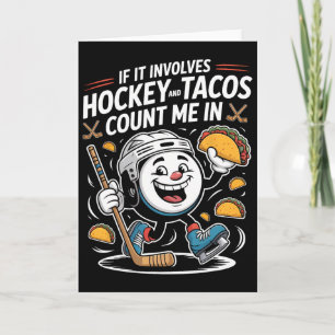 Tarjeta Si Implica Hockey Y Tacos Cuéntame (1)
