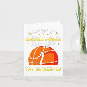 Tarjeta Sí, Juego Básquetbol Como Un Chica