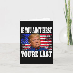 Tarjeta Si no eres el primer Donald Trump