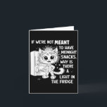 Tarjeta Si No Estábamos Destinados A Tener Bocadillos De M<br><div class="desc">Si No Estábamos Destinados A Tener Bocadillos De Medianoche</div>