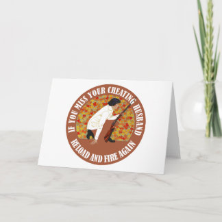 Tarjeta Si pierdes a tu esposo engañador, vuelve a cargar