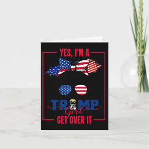 Tarjeta Sí, soy Chica de Trump, supere las elecciones de T