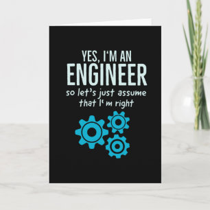 Tarjeta Sí, Soy Ingeniero Funny Technician Engineering
