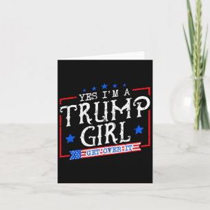 Tarjeta Sí, soy una chica de Trump, supera esto, regalos p
